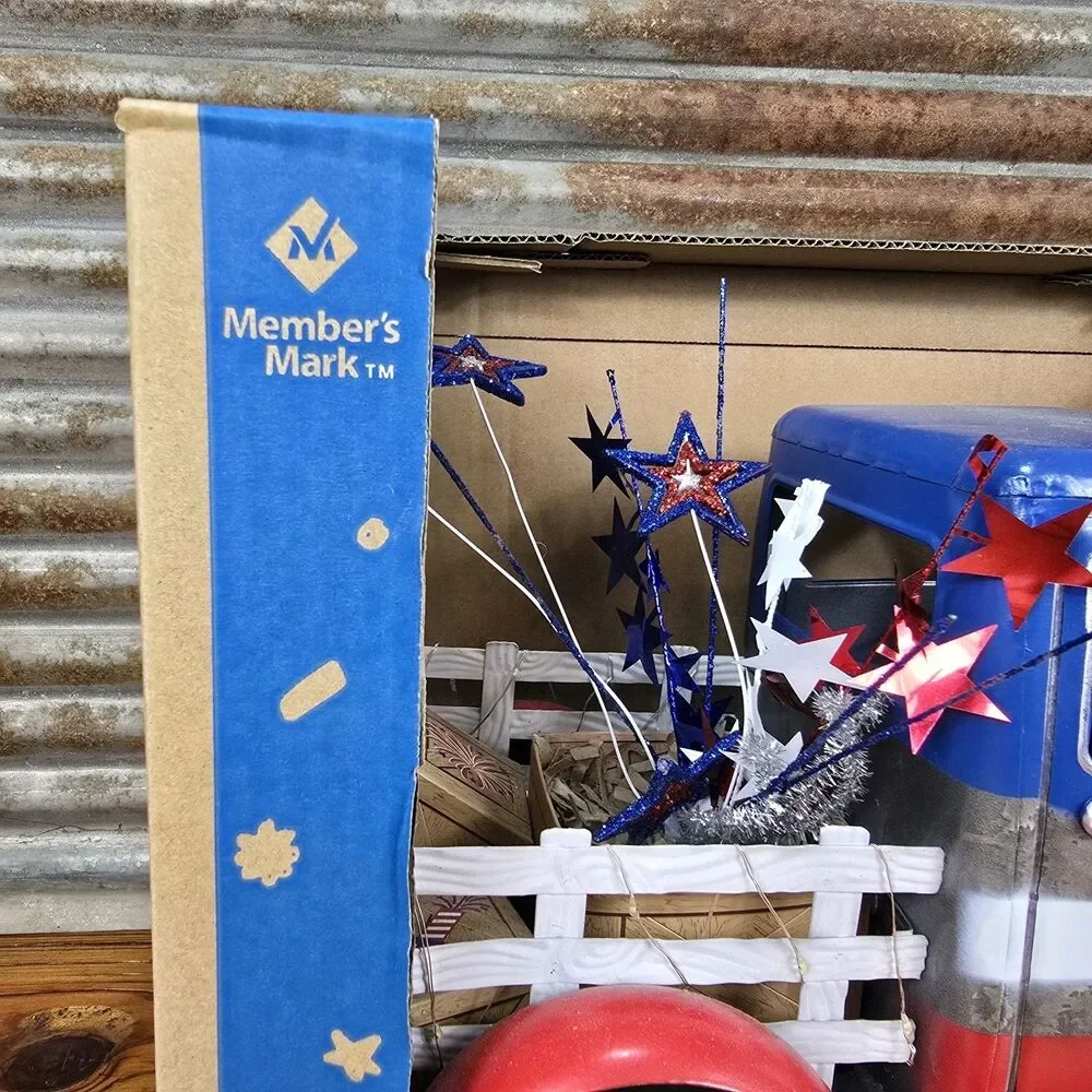 Members Mark Prelit Vintage Trucks July4th